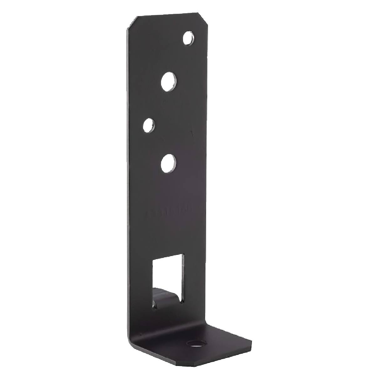 PIED DE POTEAU RÉGLABLE EN LARGEUR PPG60 NOIR 9005