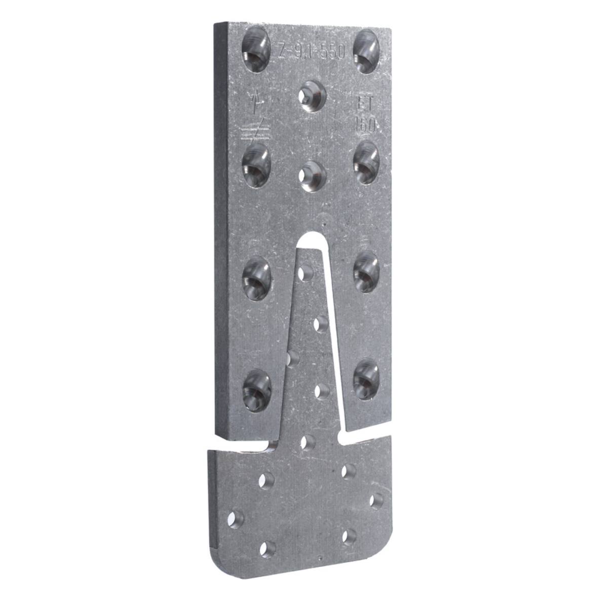 ÉTRIER À QUEUE D'ARONDE ETB 60 x 123 x 6 MM