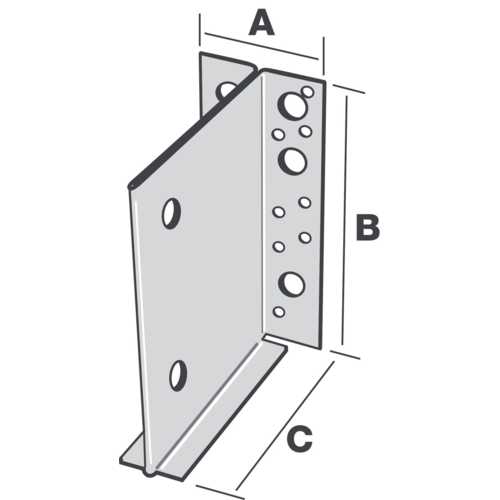 ÉTRIER ÂME INTÉRIEURE ETNM 70 x 155 x 130 MM