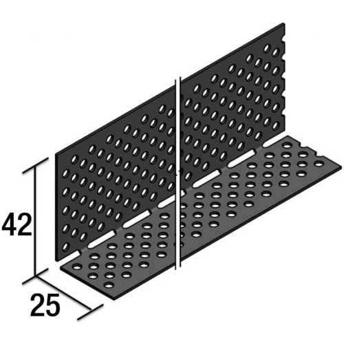 GRILLE ANTI-RONGEURS 25x42 mm EN ROULEAU 25 ml