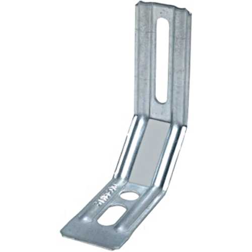 ÉQUERRE NERVURÉE À PAN COUPÉ 30 x 115 x 80 MM