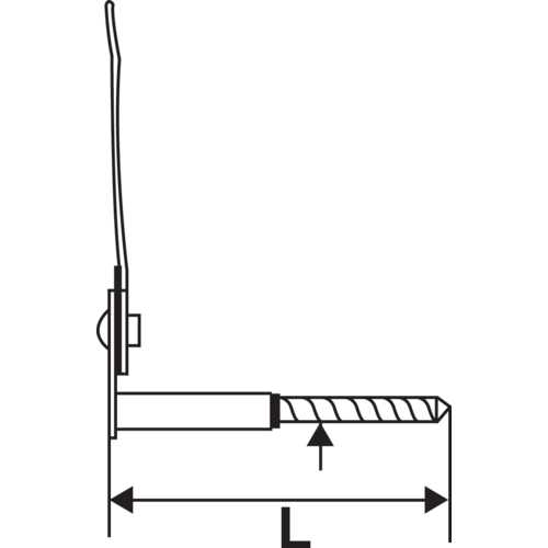 ARRÊT MARSEILLAIS - INOX LG: 130 MM