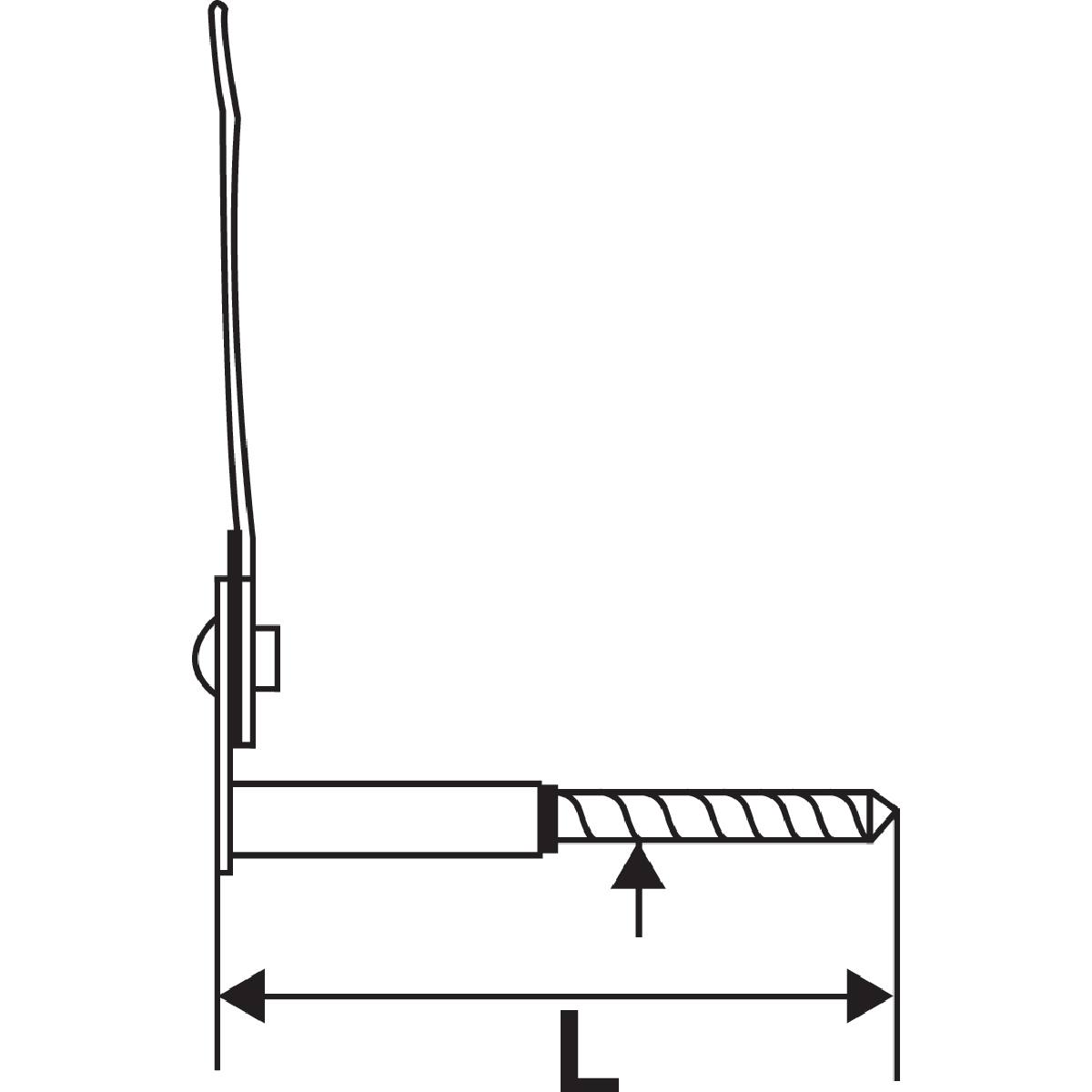 ARRÊT MARSEILLAIS - INOX LG: 130 MM