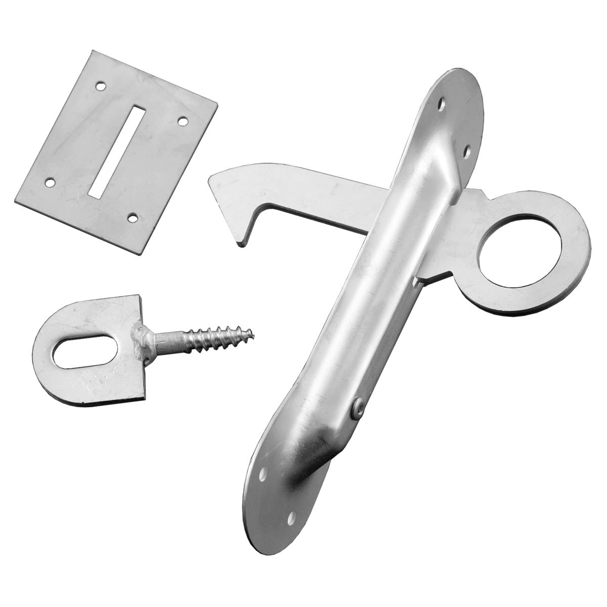 ARRÊT DE VOLET À PAILLETTE À RESSORT - INOX