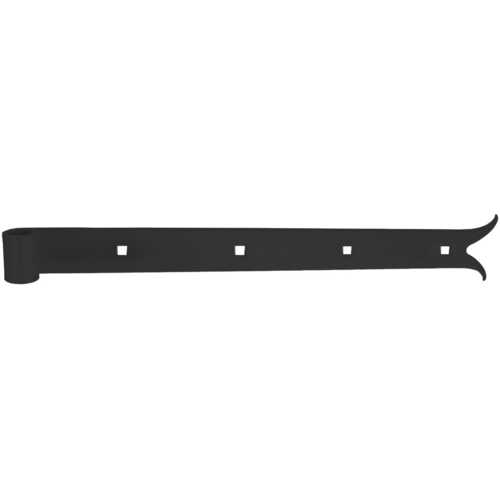 PENTURE QUEUE DE CARPE - ACIER NOIR Ø14 X 400 MM