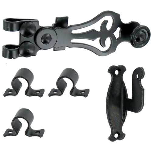 ACCESSOIRES POUR ESPAGNOLETTE RONDE TIGE PLEINE