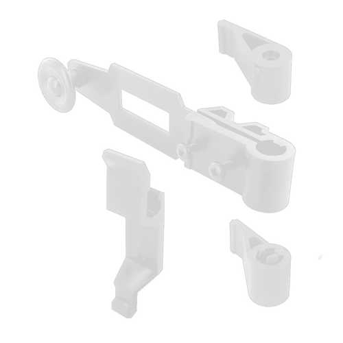 ESPAGNOLETTE STANDARD - ALUMINIUM BLANC
