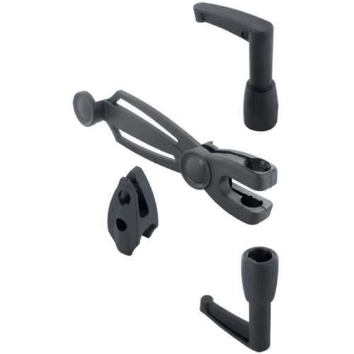ACCESSOIRES POUR ESPAGNOLETTE ALLIANCE - COMPOSITE NOIR