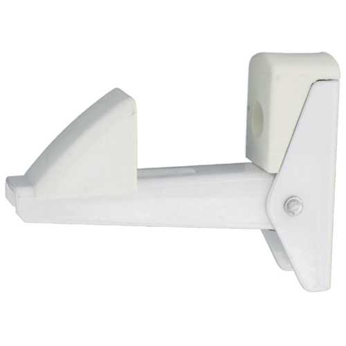 ARRÊT DE VOLET AUTOMATIQUE / EP. 5 À 50 MM - BLANC