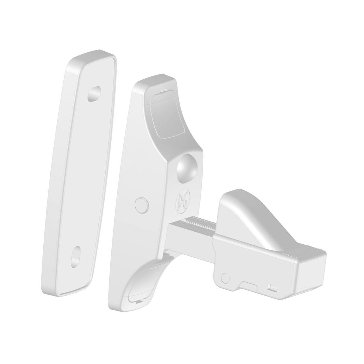 ARRÊT DE VOLET AUTOMATIQUE / EP. 80 À 130 MM BLANC