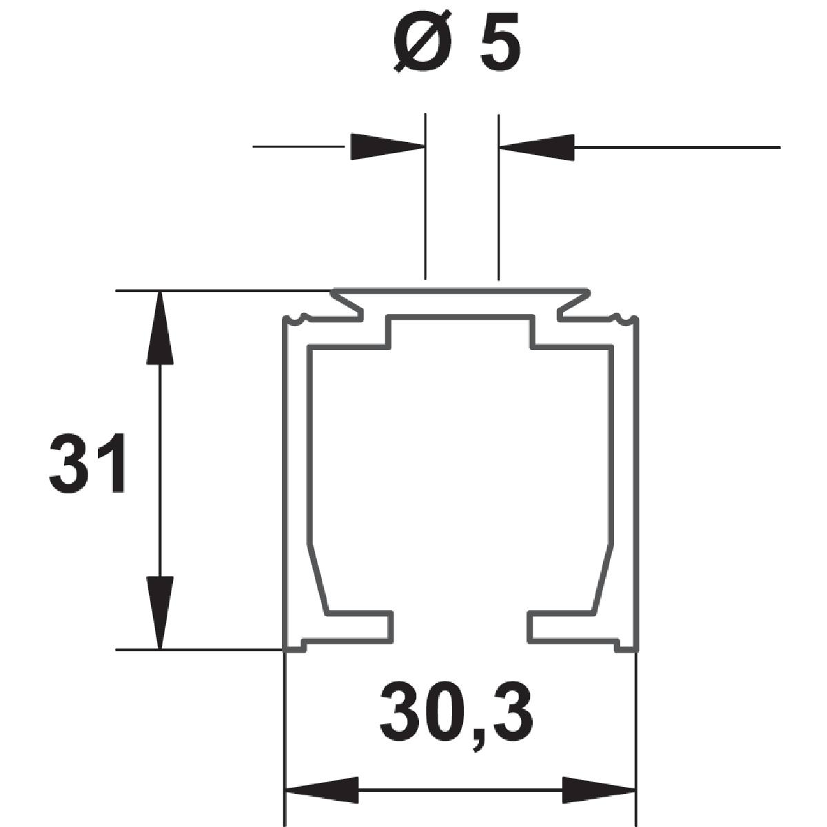 RAIL 6 M EXPERT 80 KG