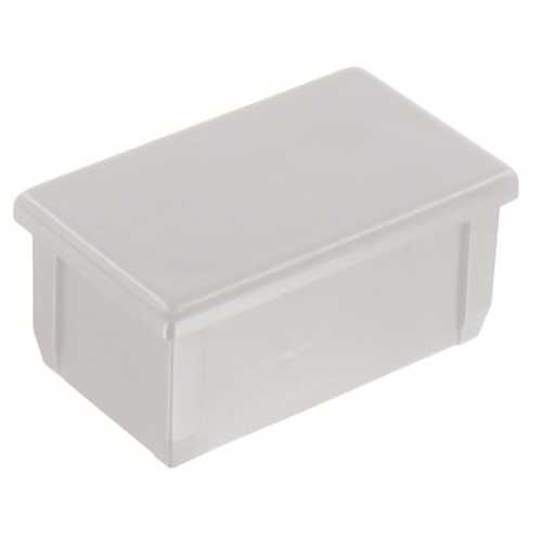 EMBOUT RENTRANT POUR PROFIL - BLANC