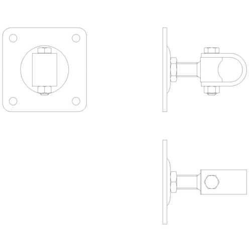 GOND RÉGLABLE SUR PLATINE M22