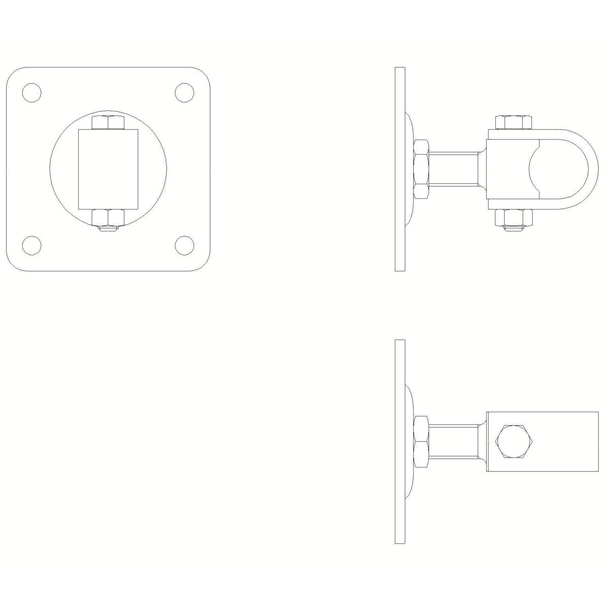 GOND RÉGLABLE SUR PLATINE M22