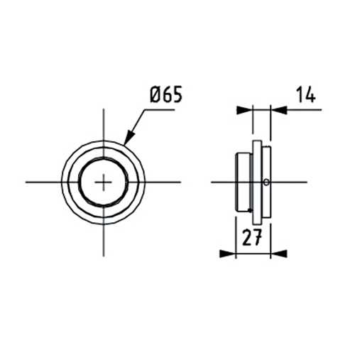 PLATINE DE FIXATION À SOUDER