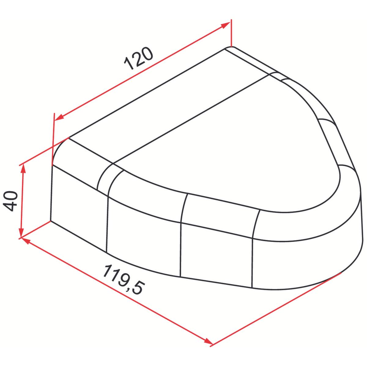 CAPOT DE GOND PLATIMIUM Ø12 L.110