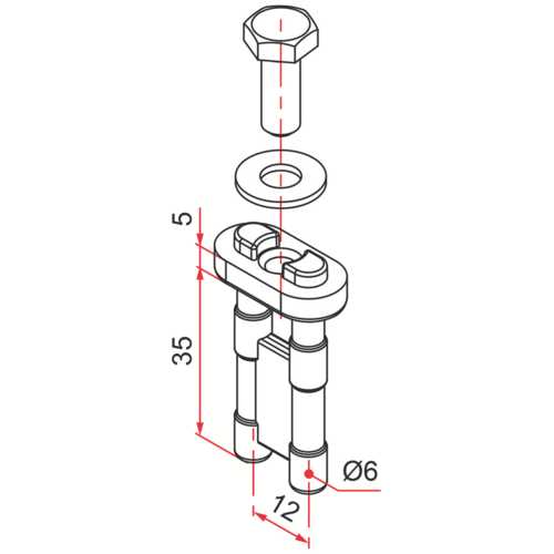 PACK 2 CLIPS DE FIXATION POUR PROFILS DE MASQUAGE PLATIMIUM