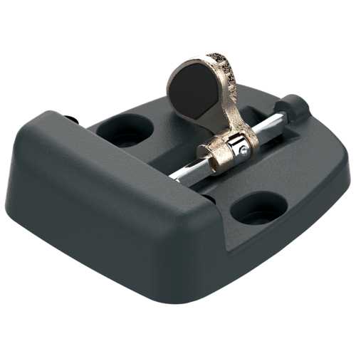 SABOT DE PORTAIL À FERMETURE PAR TOURNIQUET