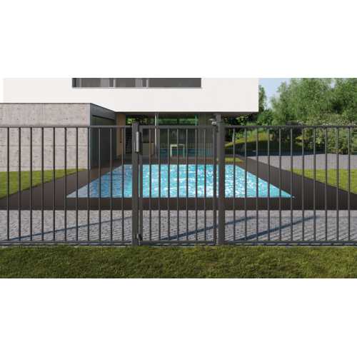 FERME-PORTAIL HYDRAULIQUE TIGER ET CHARNIÈRE PUMA ARGENT POUR VANTAIL 75 KG