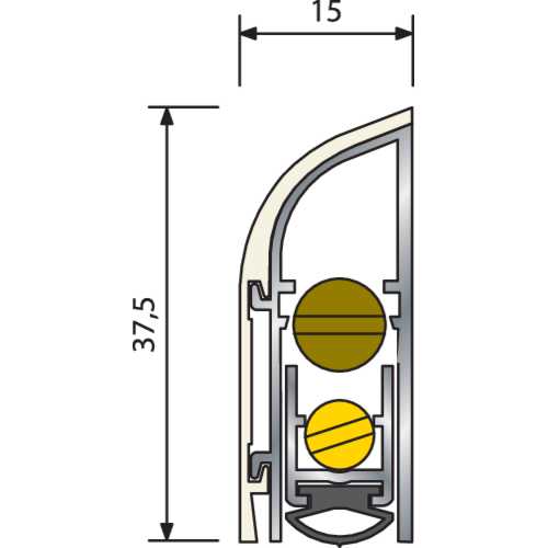 PLINTHE AUTOMATIQUE 1030 MM POSE EN APPLIQUE - BLANC 9010