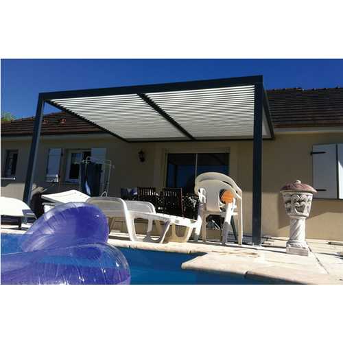 KIT POUR 5 LAMES ORIENTABLES ALU 18 MM TYPE BRISE-SOLEIL