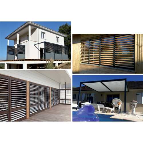 POIGNÉE VERROU PVC POUR LAMES ORIENTABLES TYPE BRISE-SOLEIL