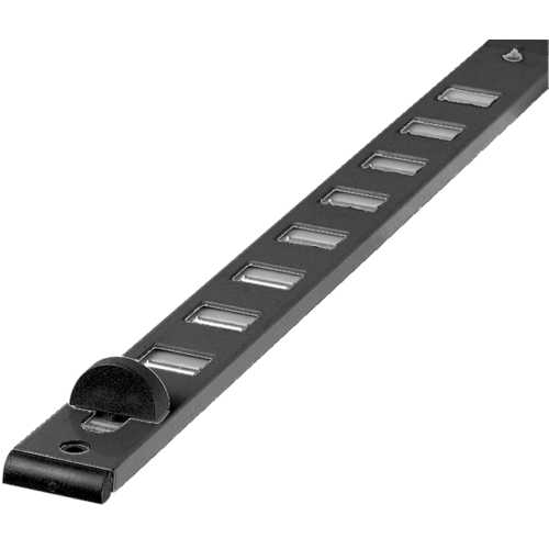 GRILLE INTÉRIEURE À GLISSIÈRE 485 - 15 M3/H - NOIR 9005