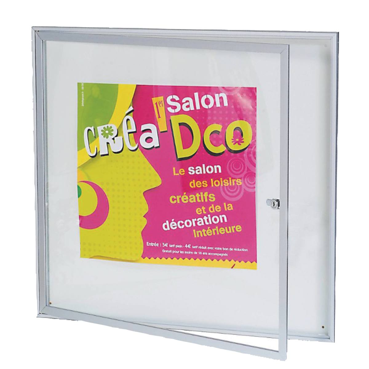 VITRINE D'INTÉRIEUR EXTRA-PLATE 6 A4