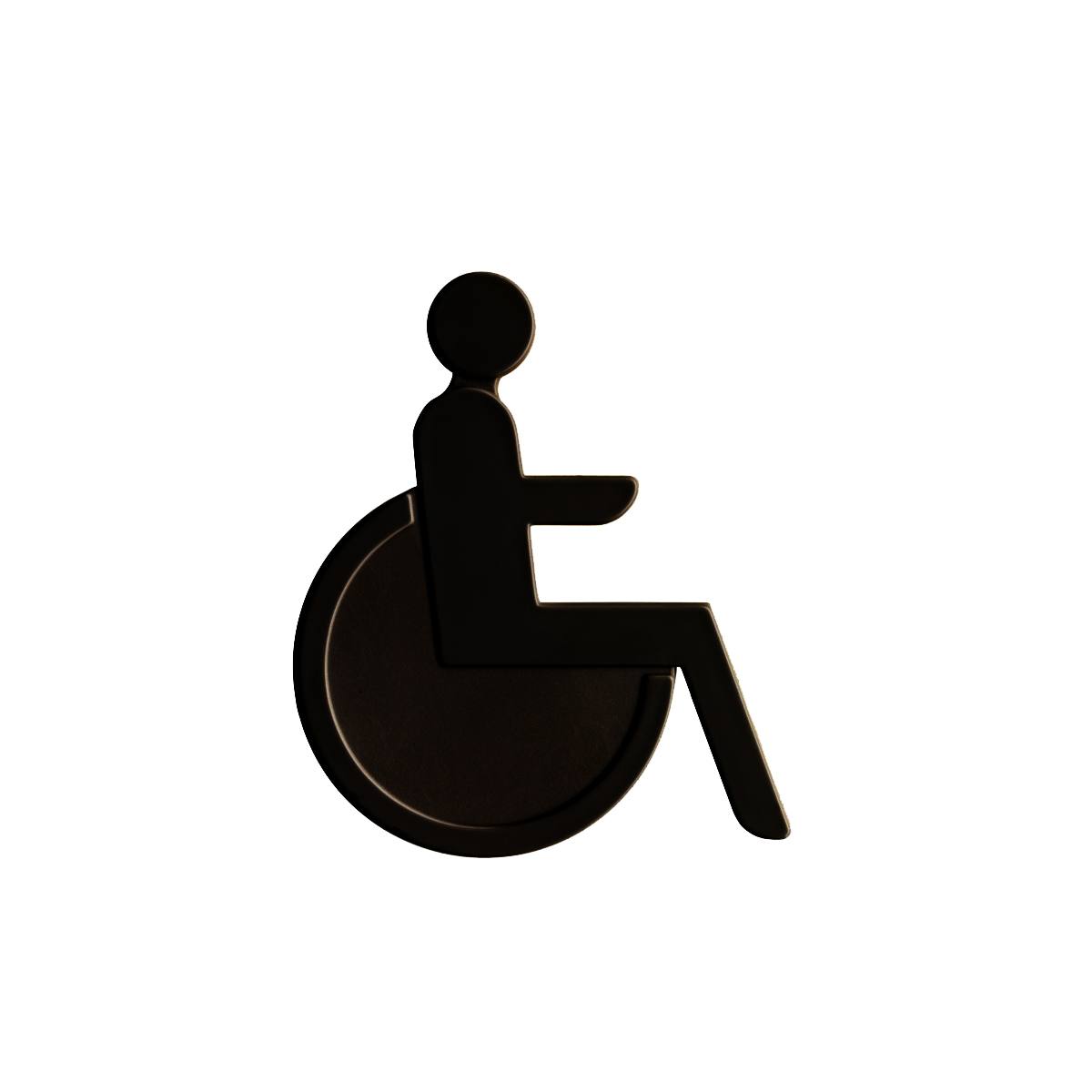 PICTOGRAMME HANDICAPÉ - NOIR