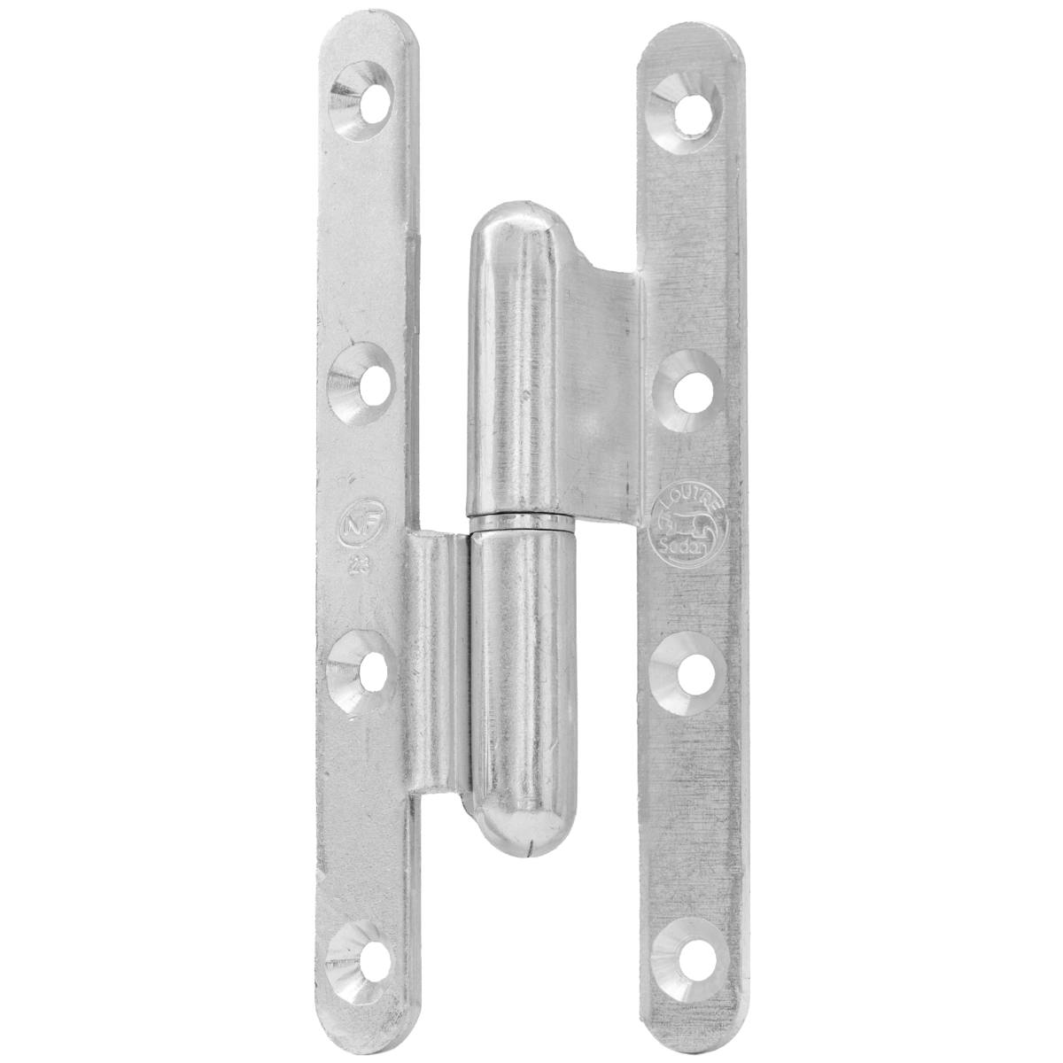 PAUMELLE COUDÉE ACIER ZINGUÉ 140x60x70 GAUCHE