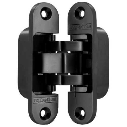 CHARNIÈRE INVISIBLE ARGENTA 95x23 NOIR MAT