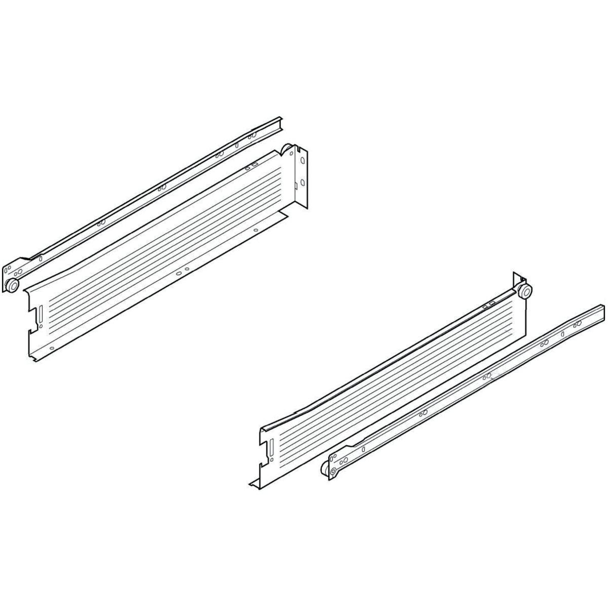 METABOX M (110 MM) 350 MM BLANC 25 KG SORTIE PARTIELLE