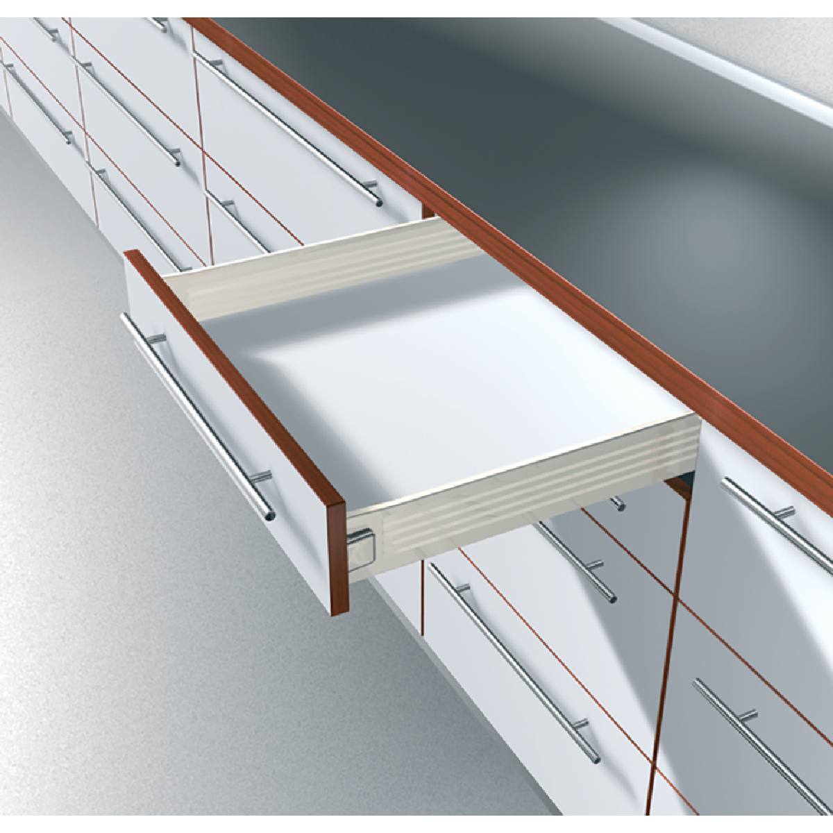 METABOX M (110 MM) 350 MM BLANC 25 KG SORTIE PARTIELLE