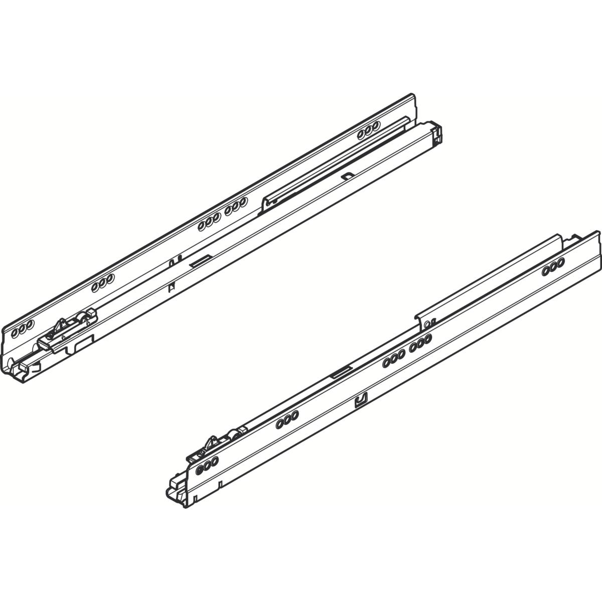 COULISSES TANDEMBOX 270 MM AVEC BLUMOTION