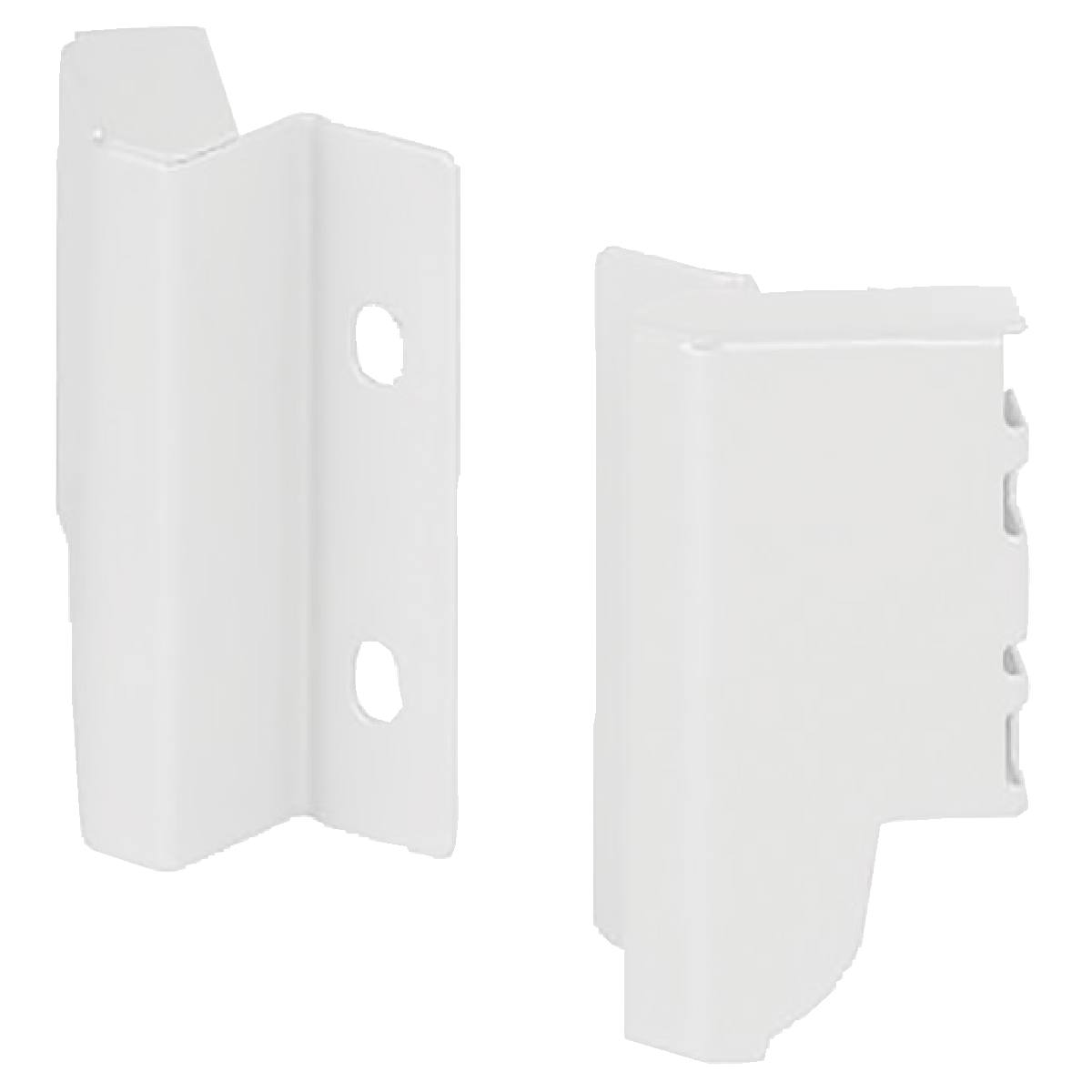 PAIRE D'ADAPTATEURS DOS BLANC SOIE POUR SPACE CORNER HAUTEUR M