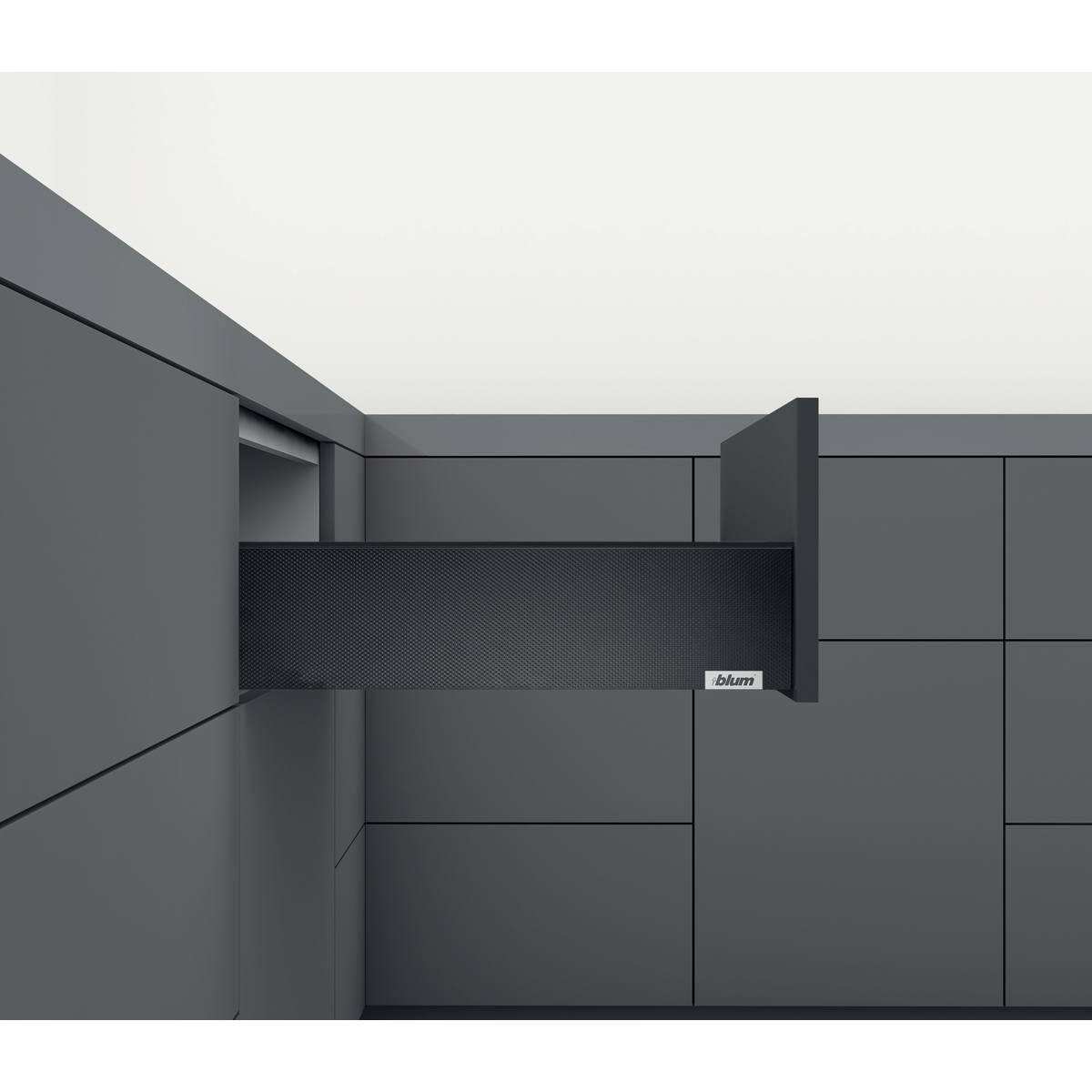 TIROIR LÉGRABOX K BLUMOTION LOOK CARBONE 40 KG / L 350 MM