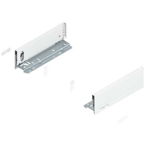 CÔTÉS DE TIROIR LÉGRABOX 450 MM BLANC SOIE