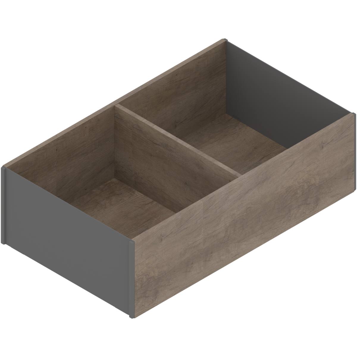 AMBIA-LINE Cadre pour LÉGRABOX Bloc-tiroir, Design bois, à partir de LN=400 mm,