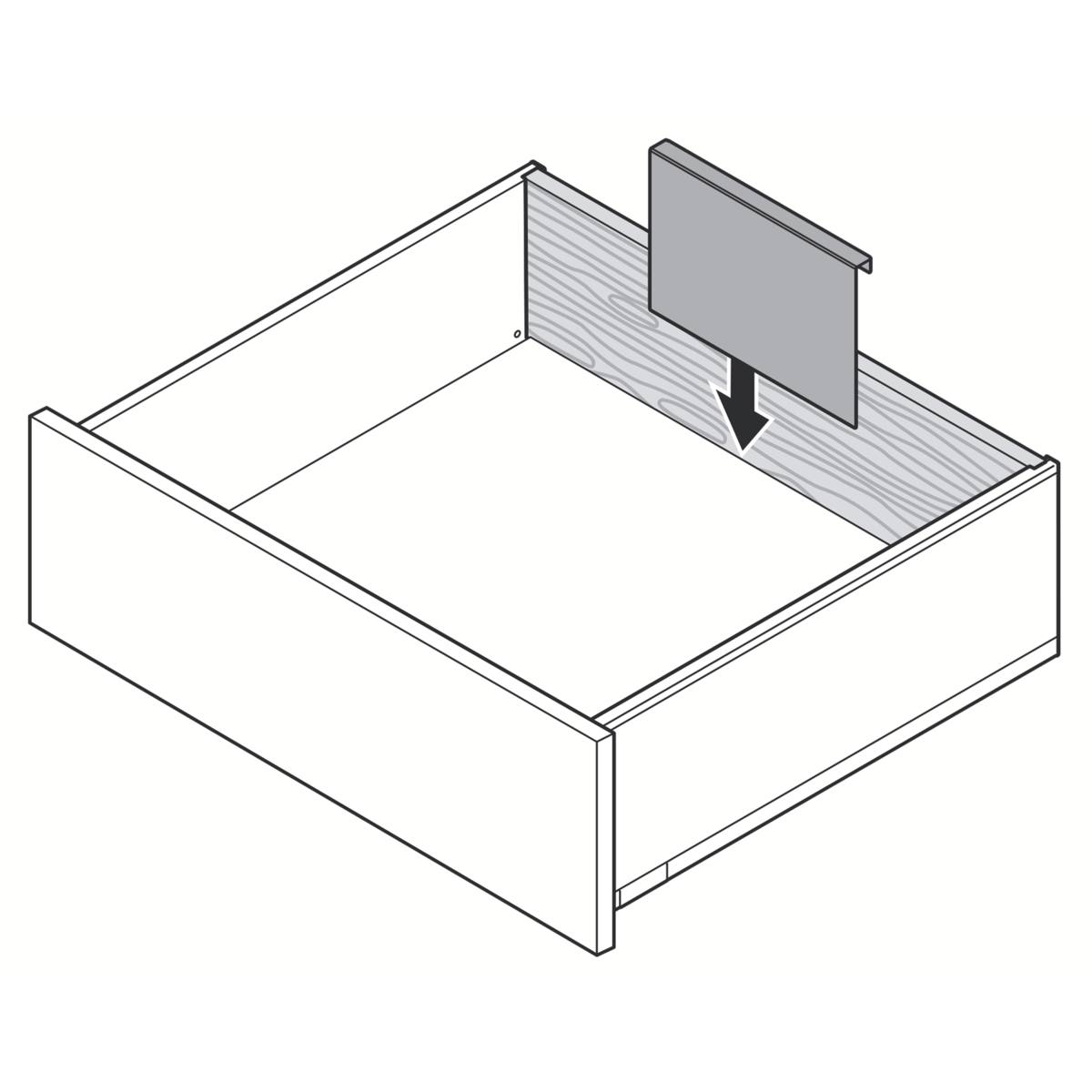 PROFIL ADAPTATEUR AMBIA-LINE GRIS ORION