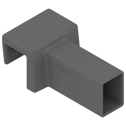 ATTACHE POUR TUBE TRANSVERSAL AMBIA-LINE GRIS ORION