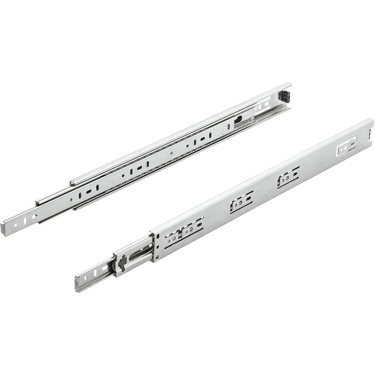 COULISSES À BILLES 600 MM SORTIE TOTALE 45KG/ H45,5MM