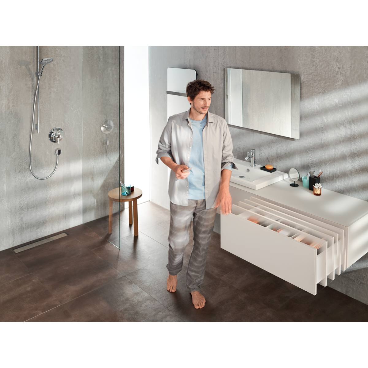 COULISSE MOVENTO 580 MM 60 KG AVEC TIP-ON ET BLUMOTION