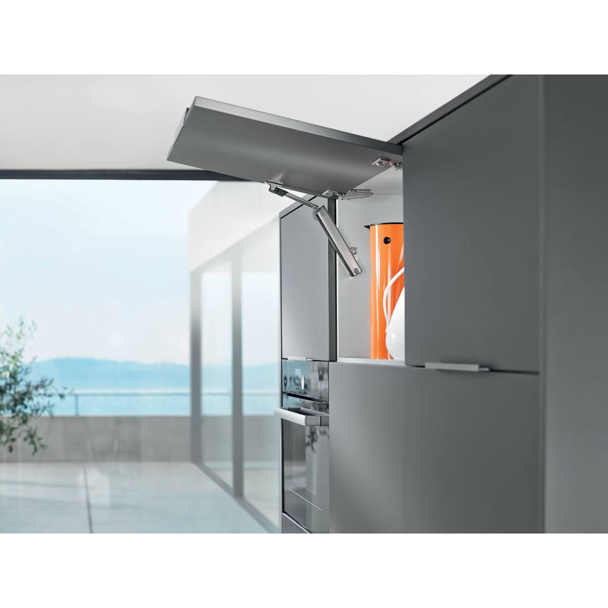 AVENTOS HK TIP-ON POUR PORTE RELEVABLE PIVOTANTE