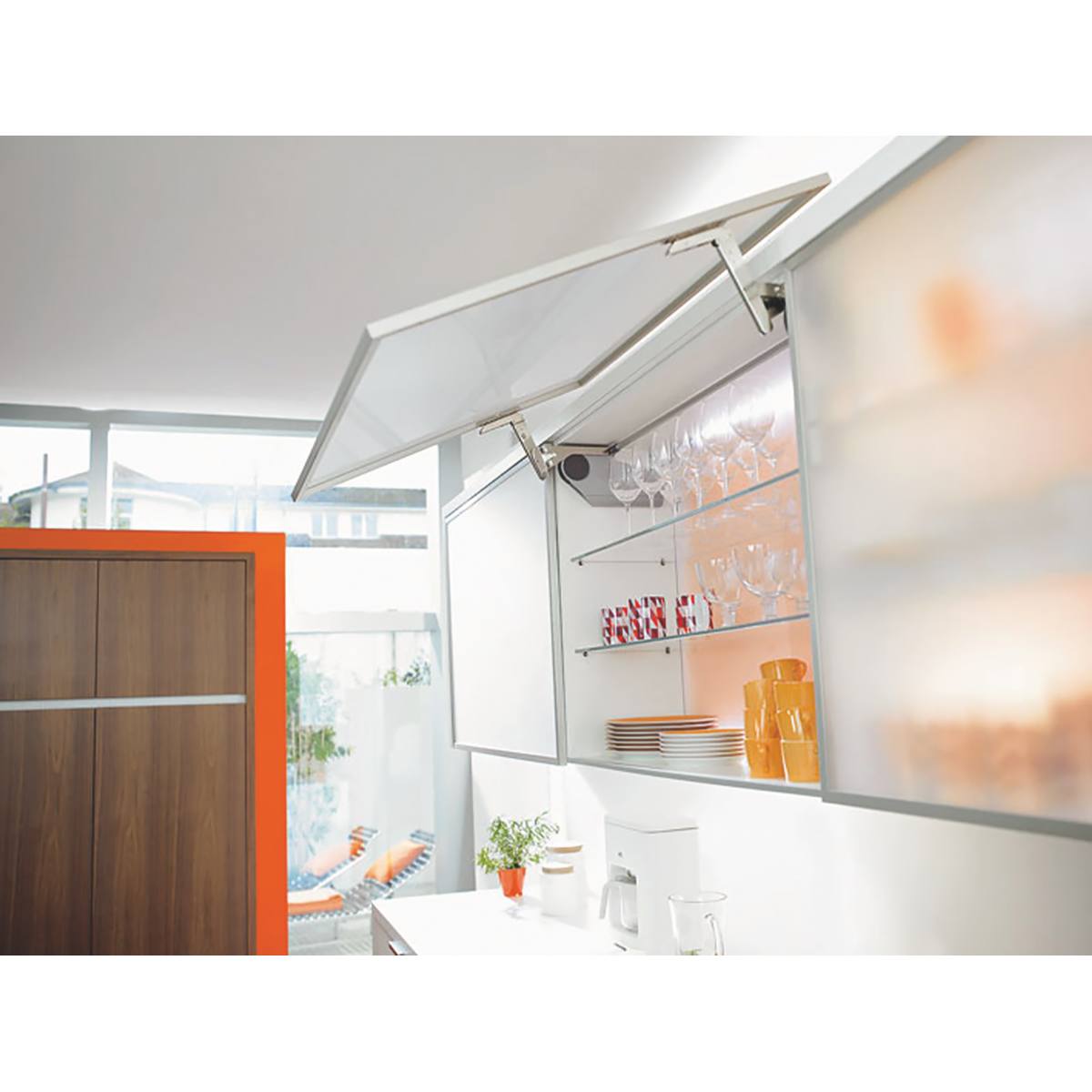 PAIRE DE 2 RÉSERVOIRS DE FORCE AVENTOS HS POUR PORTE RELEVABLE BASCULANTE