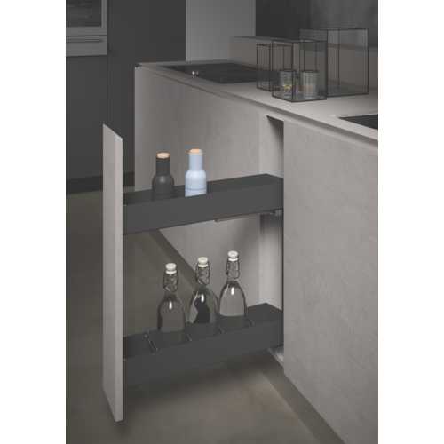 PORTES-BOUTEILLES ET CONSERVES 150 MM GRIS ORION