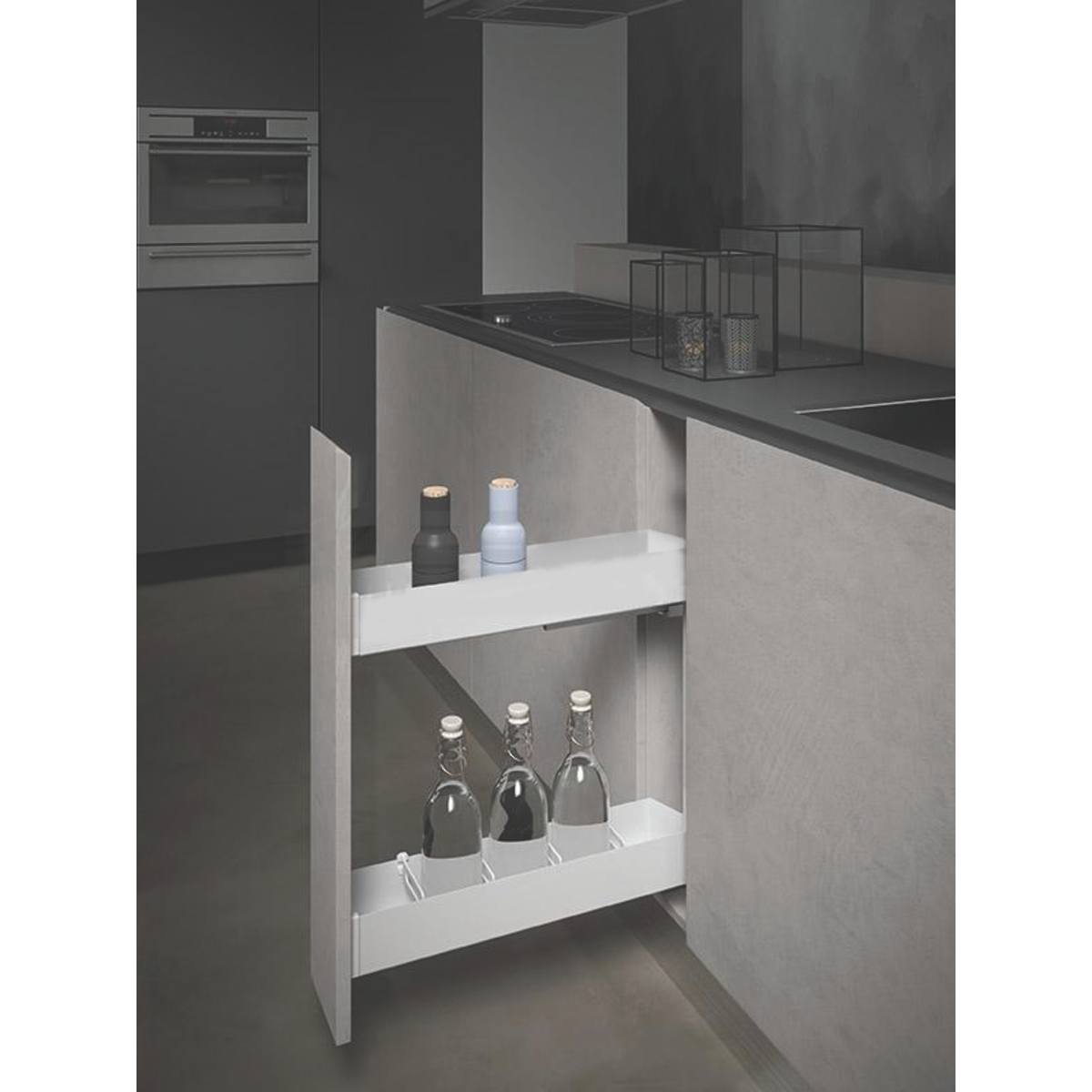 PORTES-BOUTEILLES ET CONSERVES 150 MM BLANC