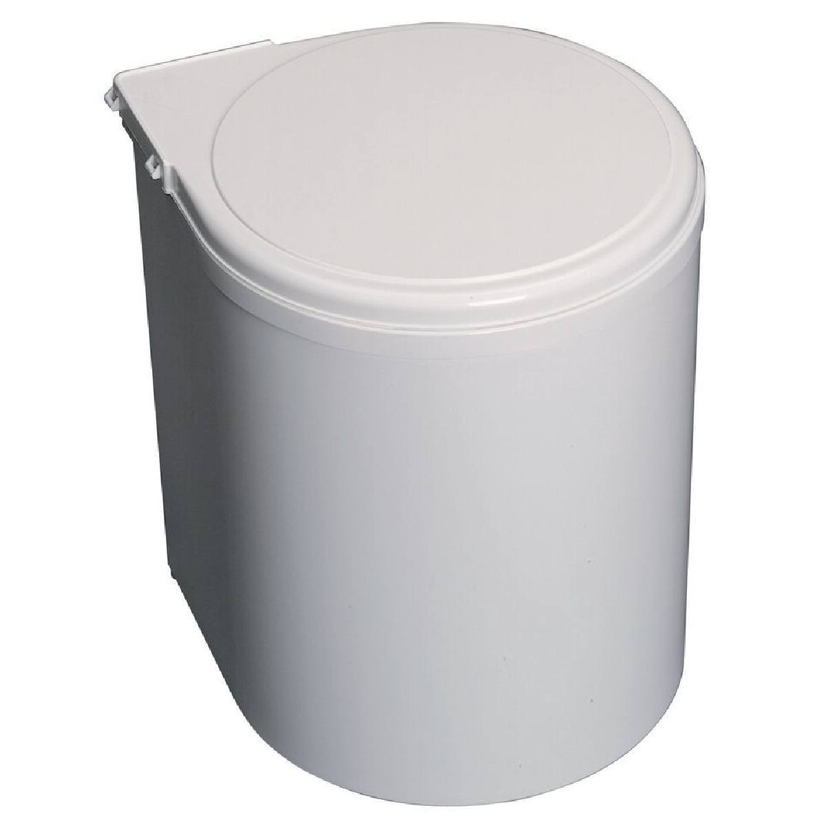 POUBELLE ÉCONOMIQUE 13L BLANCHE