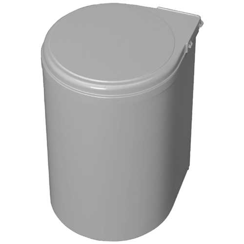 POUBELLE ÉCONOMIQUE 13 L GRISE