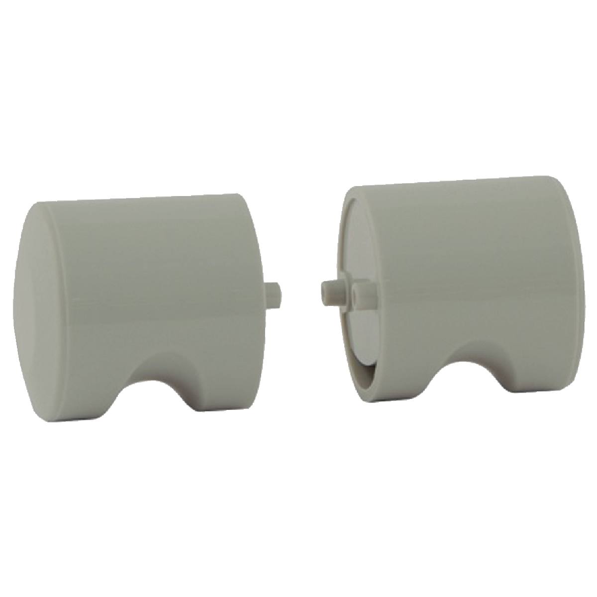 BOUTON DE PORTE NYLON POUR CABINE SANITAIRE