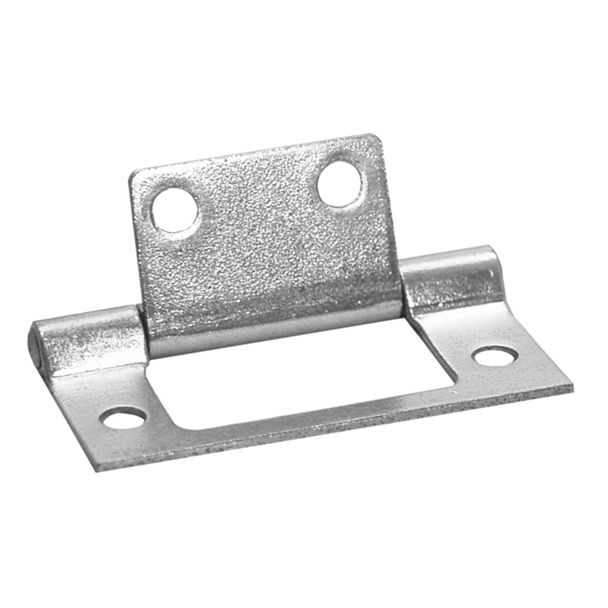 CHARNIÈRE UNIVERSELLE PLATE NICKELÉ 51 x 40 MM